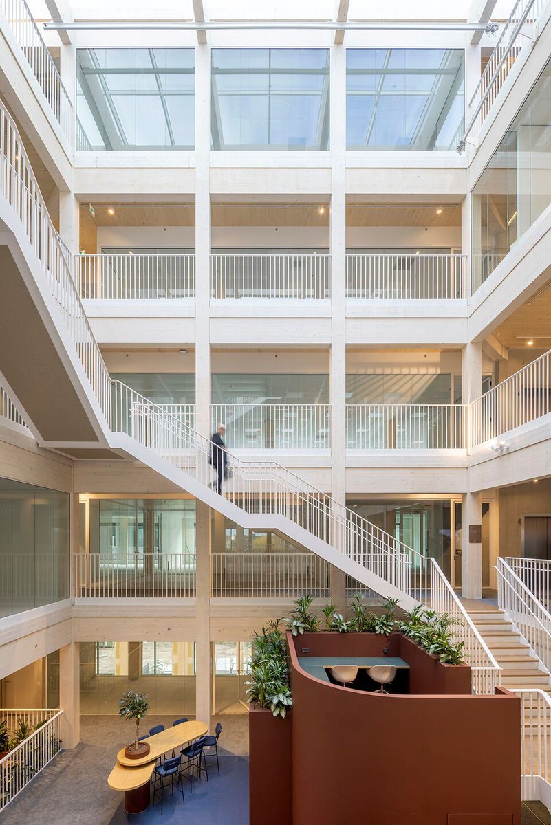 Archello's tweet image. Plus Ultra III by Proof of the Sum pioneers timber-based laboratory construction in the Netherlands. 
archello.com/project/plus-u… 

#CircularArchitecture #MaterialInnovation