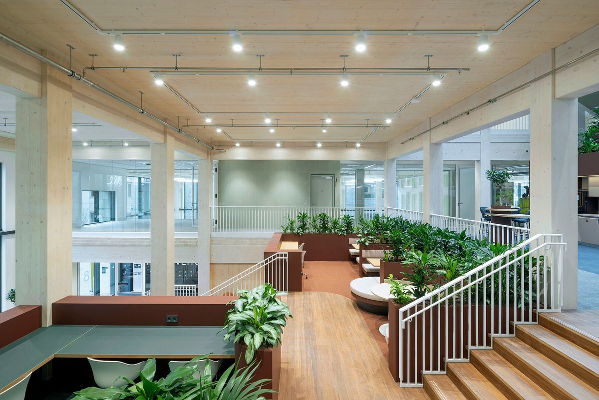 Archello's tweet image. Plus Ultra III by Proof of the Sum pioneers timber-based laboratory construction in the Netherlands. 
archello.com/project/plus-u… 

#CircularArchitecture #MaterialInnovation