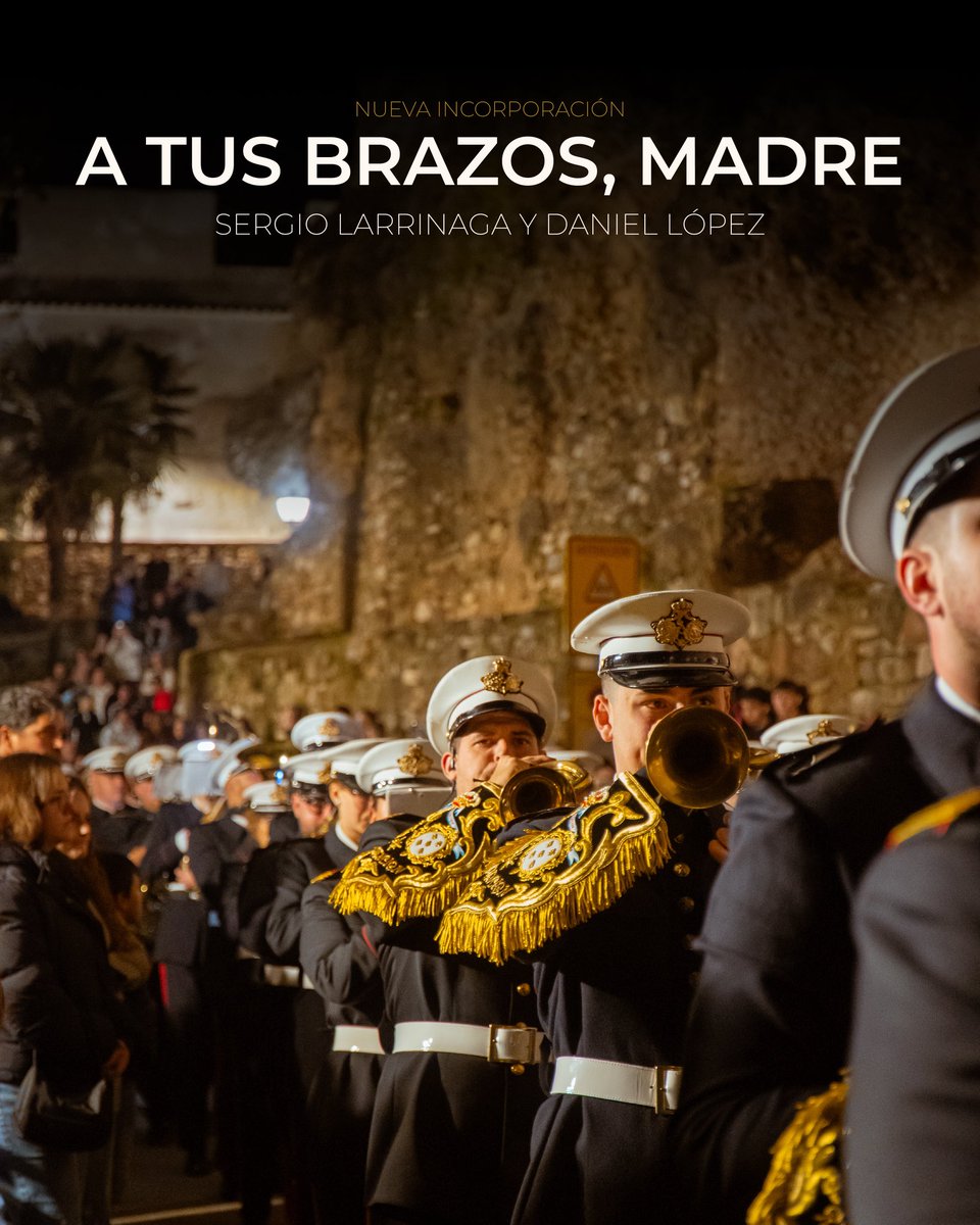 🎶 𝑅𝐸𝒫𝐸𝑅𝒯𝒪𝑅𝐼𝒪 🎶

Nuestra formación se encuentra inmersa en el montaje de la penúltima marcha que se incluirá en nuestro repertorio para esta Semana Santa.

Marcha incluida en el trabajo discográfico “Eternidad” de nuestros padrinos <a href="/RosariodeCadiz/">Rosario de Cádiz</a>