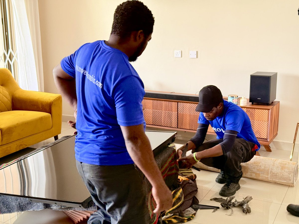 MoveusZambia's tweet image. Our team combines experience, discipline and care to deliver smooth and stress free moving solutions.
moveuszambia.com
info@moveuszambia.com
+260 211 230692 | +260 97 4549729
#Moving #TrustedMovers #Packers #Removals #Move #Relocation #Zambia