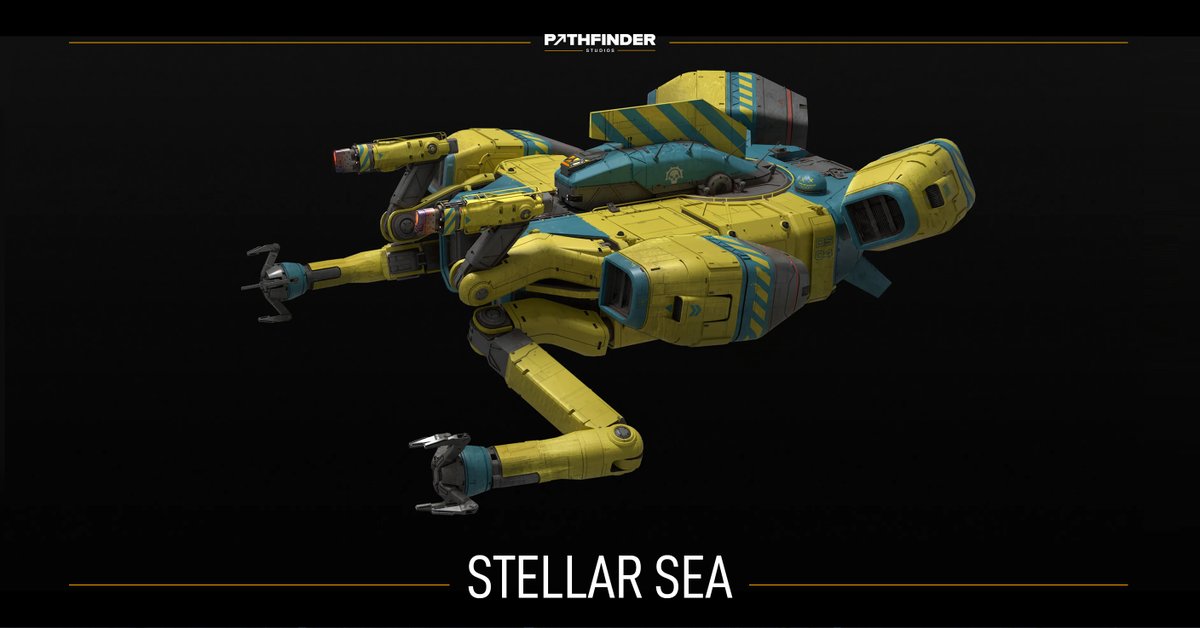 PathfinderArts's tweet photo. Very proud to show off pieces
by our legend, Daniel McGarry's, new IP called
Stellar Sea, A Pirates Life For Me!

More to come!
-
#pathfinderstudios #Conceptdesign
#worldbuilding #3dart #2dart #artdirection
#conceptart #conceptartist #conceptstudio
#stellarsea #spaceship https://t.co/QDd3KLMSCm