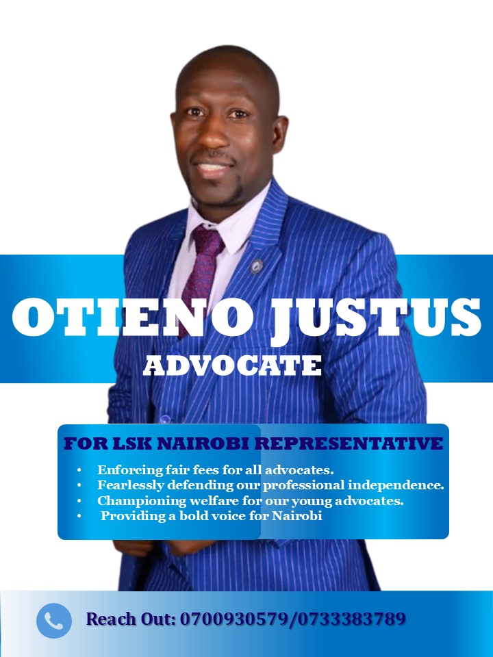 Otieno Justus, Advocate tweet media