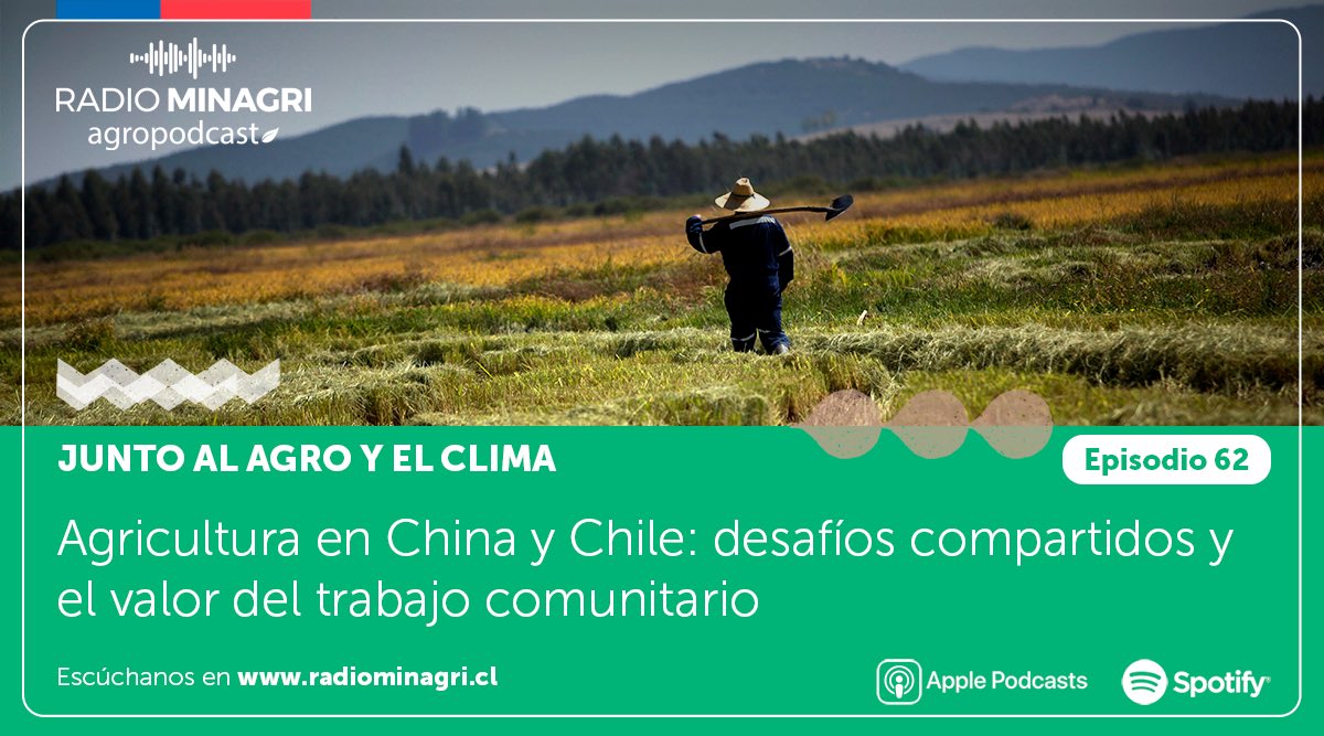 En esta edición de #JuntoAlAgroyElClima, Marcela Molina, ingeniera agrónoma y especialista en relaciones internacionales, analiza la realidad de la agricultura en China y sus similitudes con Chile.

Escúchalo aquí ➡️ fucoa.cl/podcast/junto-…