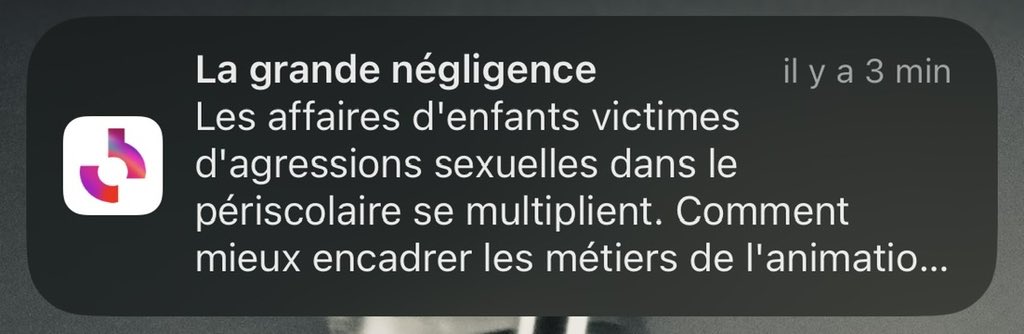et après ils se demandent pourquoi on veut pas d’enfants