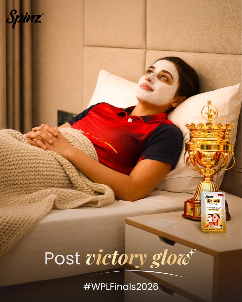 Congratulations RCB on writing another chapter in gold!

#womenspremierleague #royalchallengersbanglore #spinz #spinzdetan #cavinkare

[Women’s Premier League, WPL, Royal Challengers Bangalore, Spinz, Cavinkare, Spinz DeTan, Instant Glow]