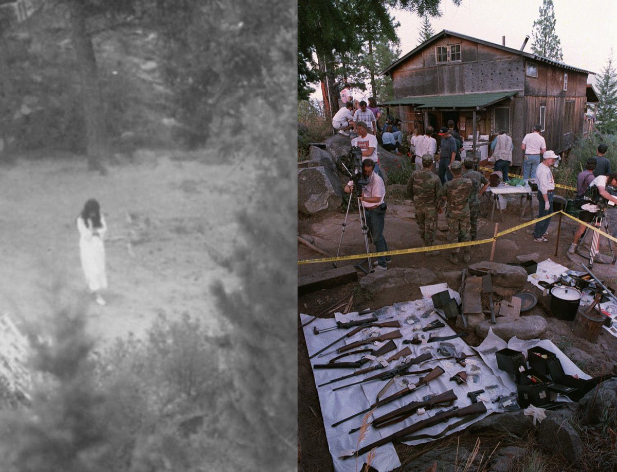<a href="/MorbidKnowledge/">Morbid Knowledge</a> Ruby Ridge standoff 

The Ruby Ridge standoff was the siege of a cabin occupied by the Weaver family in Boundary County, Idaho, in August 1992. On August 21, deputies of the United States Marshals Service (USMS) came to arrest Randy Weaver under a bench warrant for his failure to