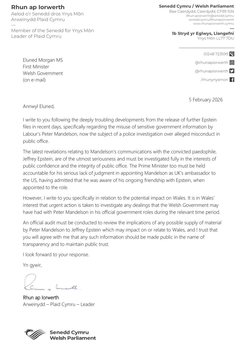 Rhun ap Iorwerth tweet media
