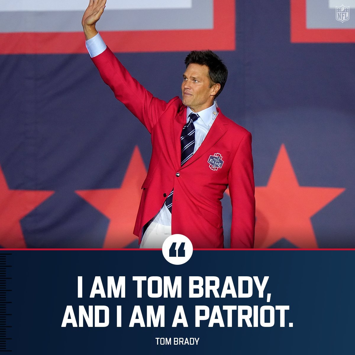 I will forever be thankful. No shade for the 🐐.
<a href="/TomBrady/">Tom Brady</a>