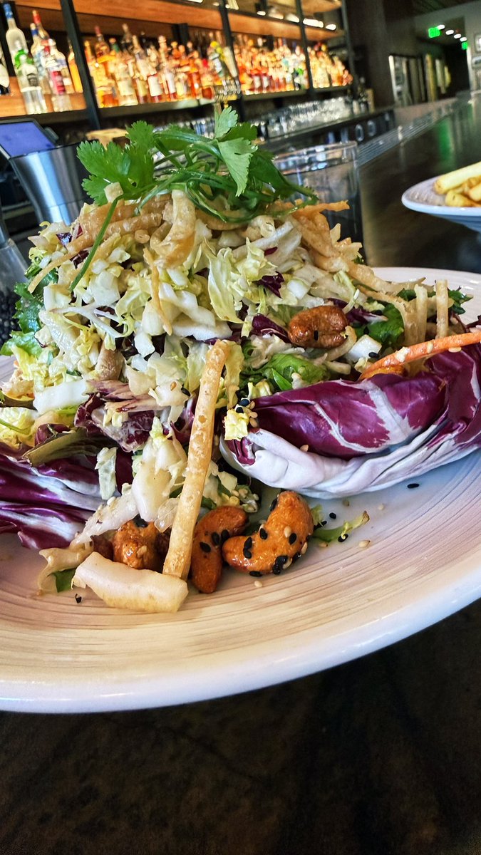eatinglasvegas's tweet photo. Restaurant No. 36: Indelible double-double, iconic Chinese chicken, and compelling chocolate cherry sourdough at #1228Main 🐓🥗🥖🍔
All of which will be discussed on tomorrow’s @EatTalkRepeat. https://t.co/yZdg60Ro8d
