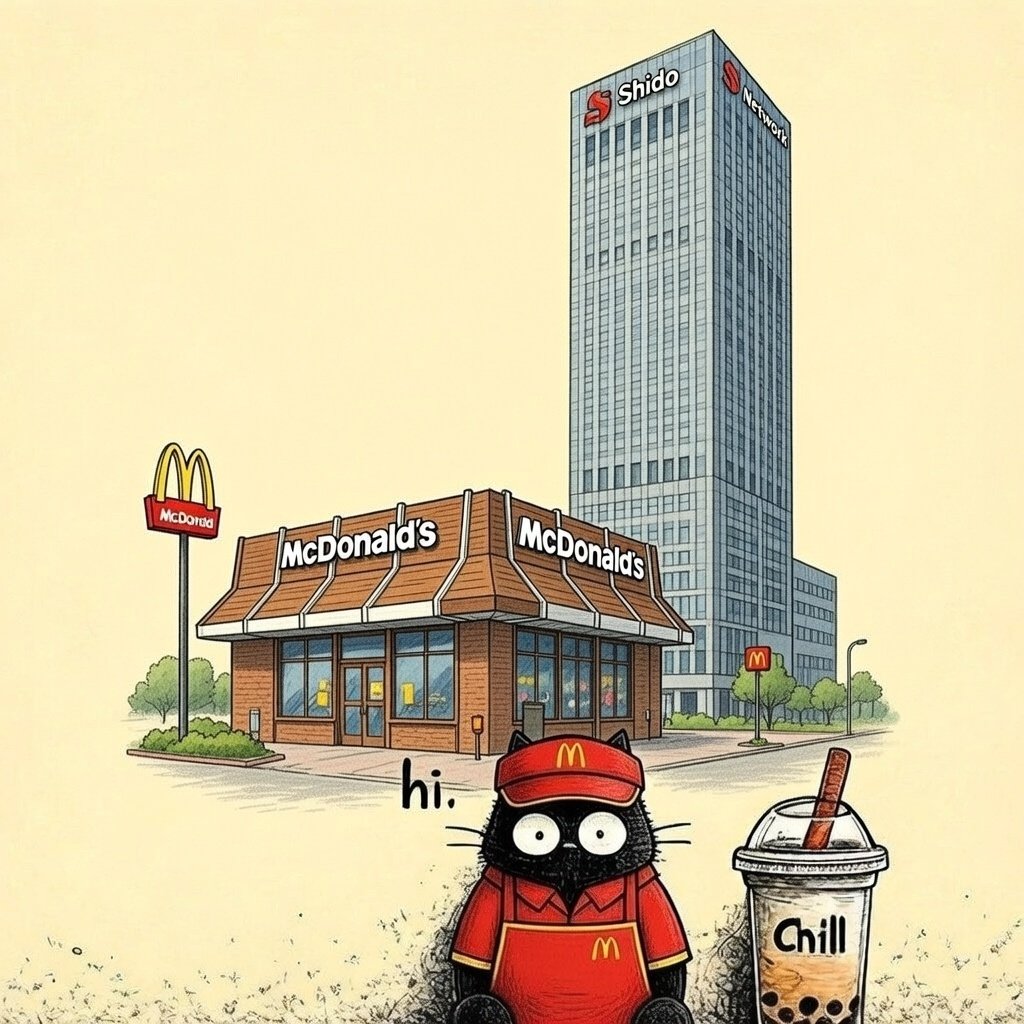 Market crashed ❌
Dreams crashed ❌
But don’t worry — we got double shifts now. 🍟💸😿😹 <a href="/McDonalds/">McDonald's</a> shido.io 💎✊️🥷🚀
