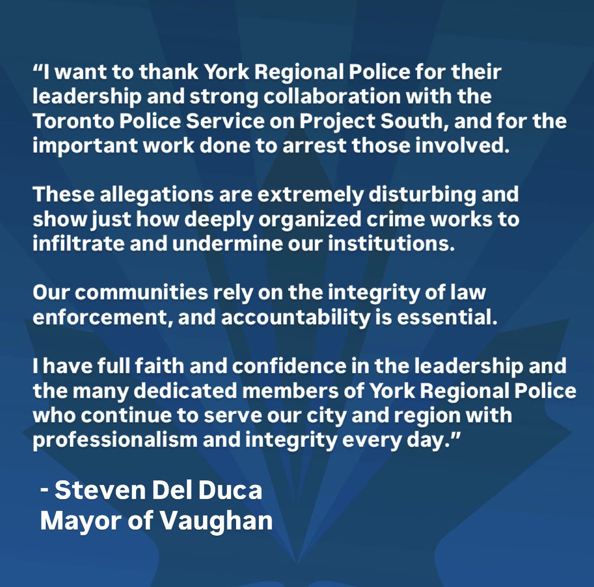 Steven Del Duca tweet media