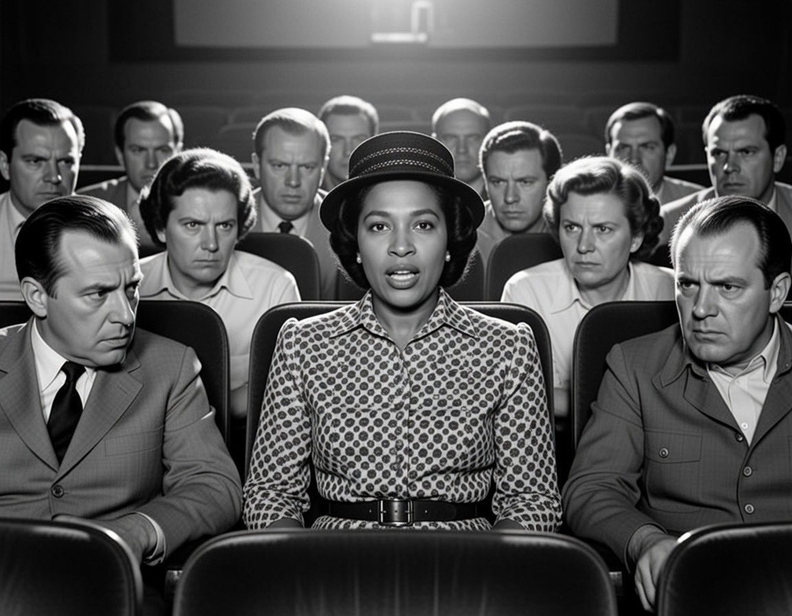 Civil Rights icon SaPhyllis Awkwanetta Washington broke racial barriers in 1964 when she became the first black woman to talk loudly during a movie in an all white movie theatre…

blackHistoryMonth…
