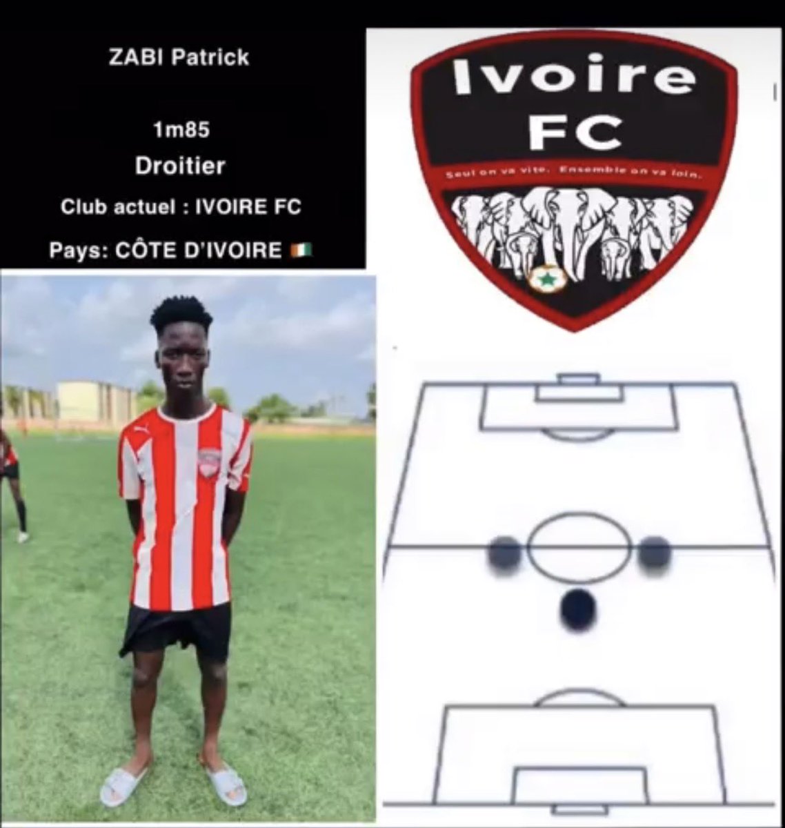 saedeciv's tweet photo. Le football est magic 🪄
Zabi en 2023 avec IvoirFc, et Zabi début 2026 avec Paris FC.
#Zabi https://t.co/bHVdHfIiym