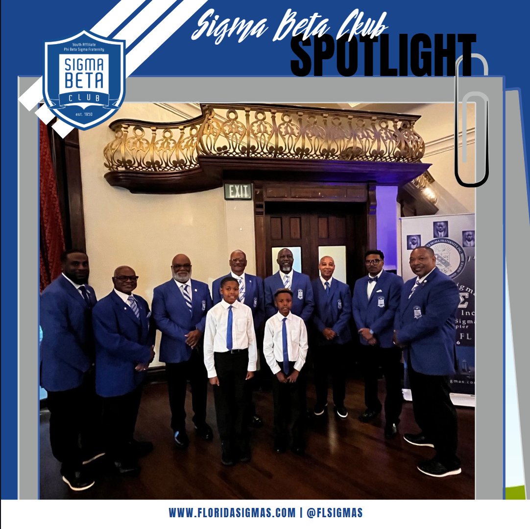 State of Florida Sigma Beta Club Spotlight

Congratulations to the Gamma Eta Sigma Chapter of Tampa for their new 2026 inductees into the Sigma Beta Club. 

"Next generation of leaders accepting the responsibility and loving the challenge"

#flsigmas #sigmabetaclub #floridasigmas