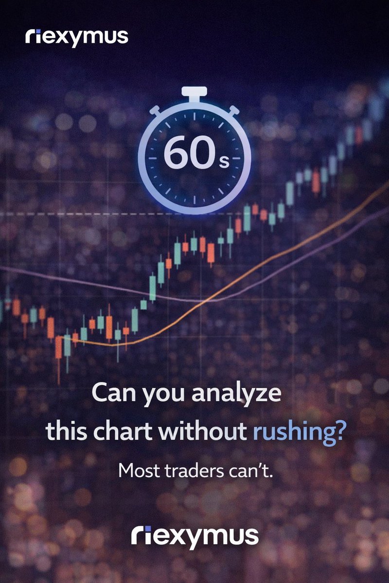 Nexymus121317's tweet image. The chart isn’t rushing.
Your emotions are.
Could you actually sit with this setup for 60 seconds…
or would your finger click first? ⏳
Be honest — wait or trade? 👇

#Nexymus
#TradingPatience
#TraderMindset