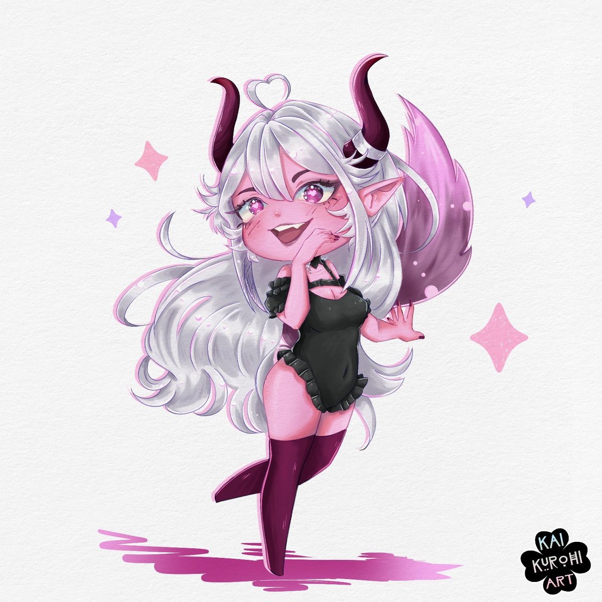 bellasuccubuss's tweet image. I feel so RAWR XD

🎨: @/kaikurohi | #bellustration