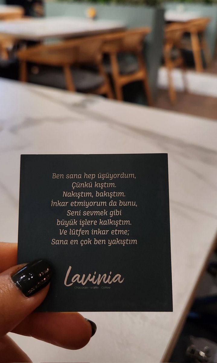 “Soğuk sandım, meğer ben üşümeyi seçmişim.”