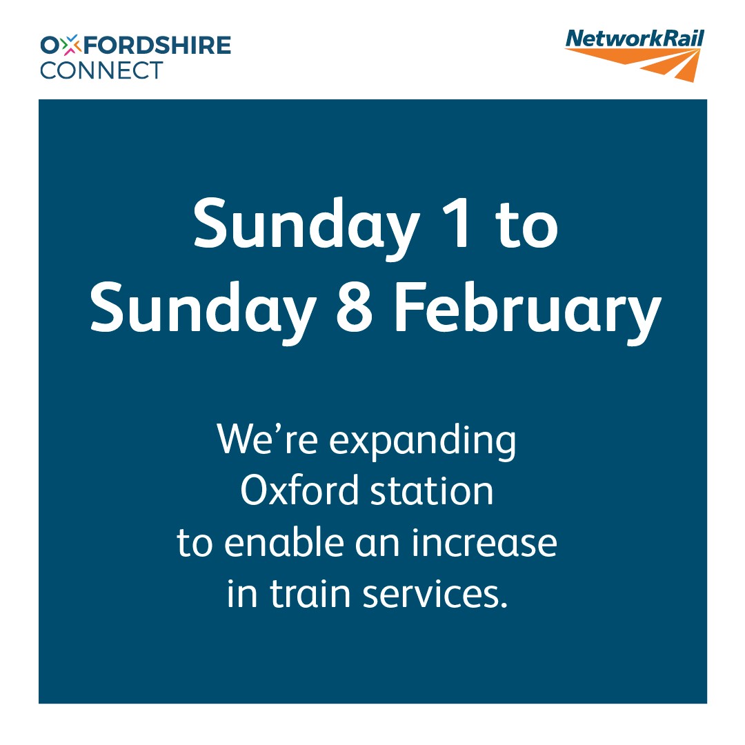 🏗️ The final section of the new Botley Road bridge was lifted into place this afternoon - a major milestone for the Oxfordshire Connect project.

🚶‍♂️‍➡️🚌 Walkway diversions &amp; rail replacement services remain in place. 

🙏 Check before you travel nationalrail.co.uk <a href="/GWRHelp/">GWR</a>