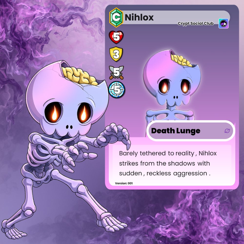 💀 Crypt Social Club 💀 tweet media