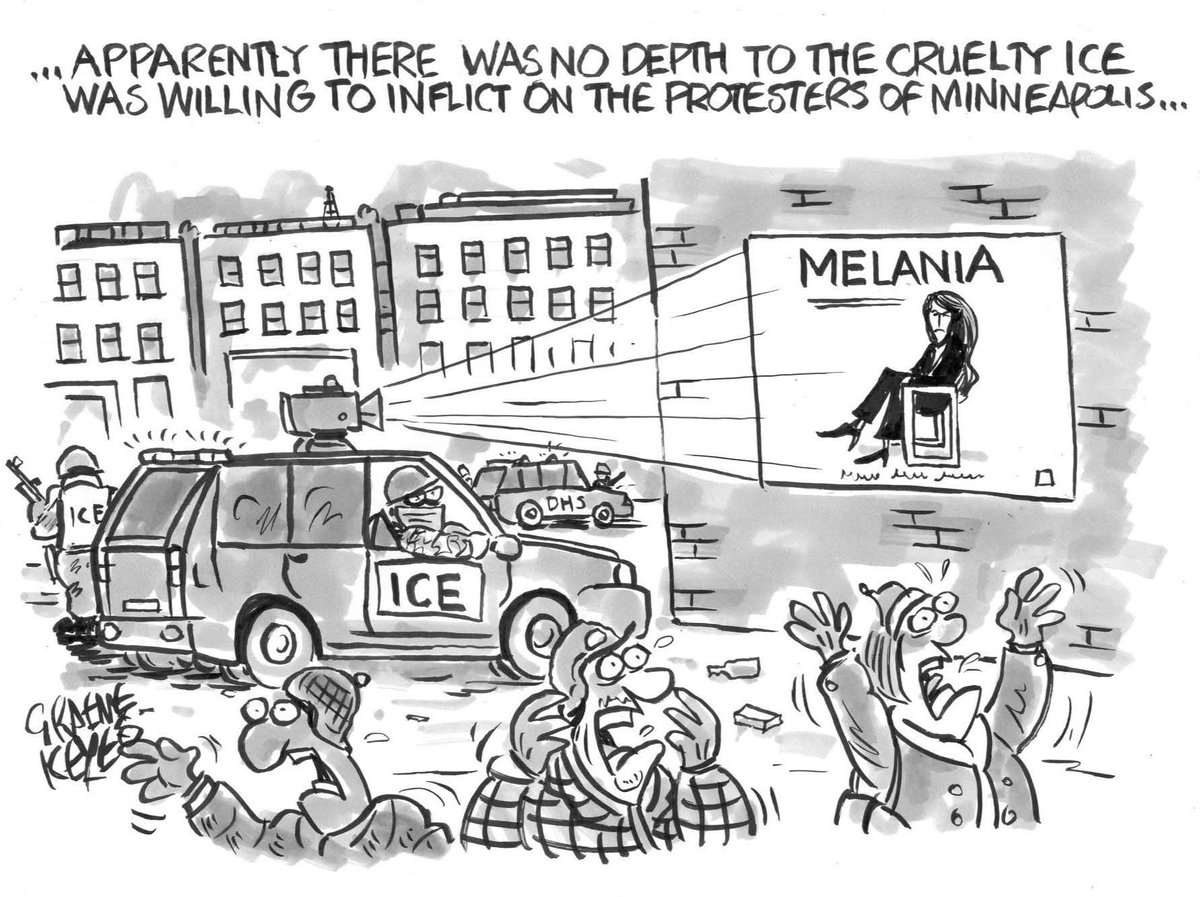 Cartoon4sale's tweet photo. Graeme Keyes @KeyesGraeme on #MelaniaTheMovie #MelaniaFilm #MelaniaMovie #AMustWatch #ICE – political cartoon gallery in London https://t.co/dePcTdnXF6 https://t.co/ff7o91tLsn