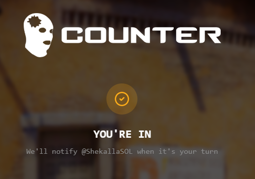 ShekSOL_'s tweet photo. @counterdotfun @solana LFG https://t.co/LEOiqdDp5I