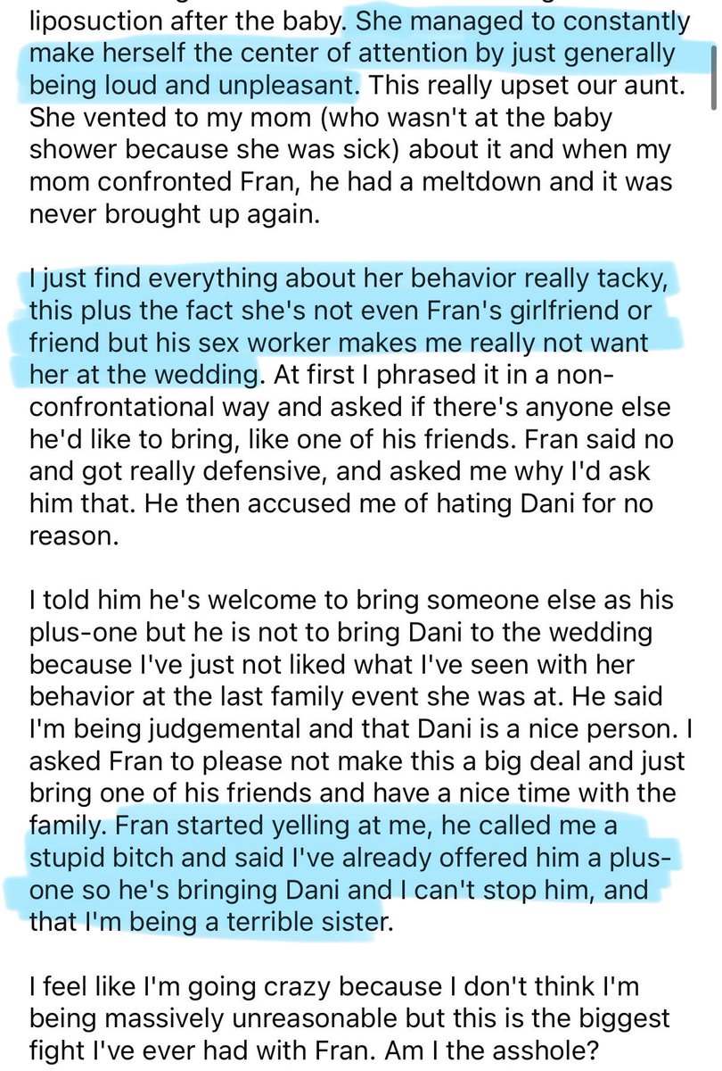 Am I The Arsehole? tweet media