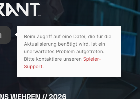 Mein PC wehrt sich schon stark gegen Valorant 🥲
