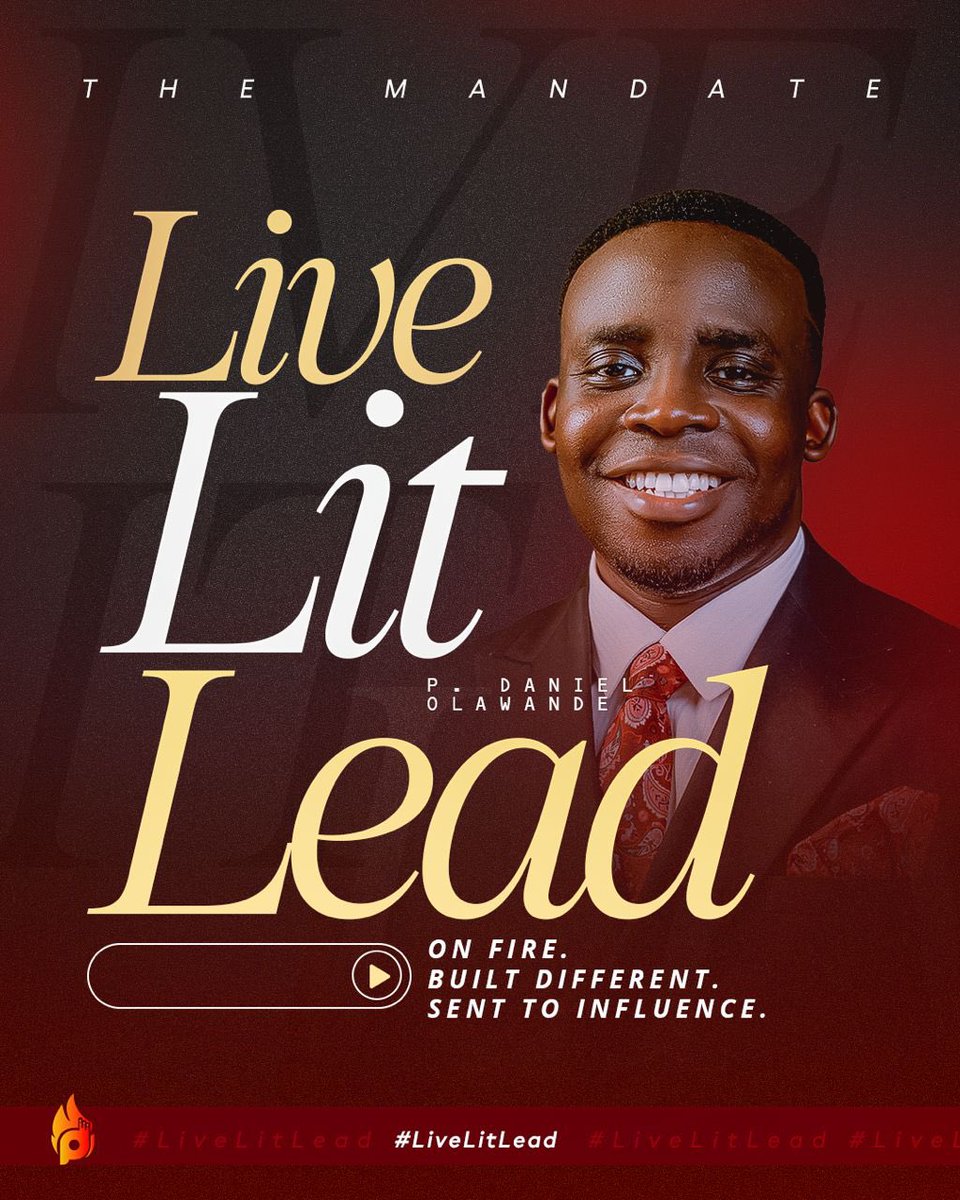 pdanielolawande's tweet photo. #LiveLitLead
#Firecarriers https://t.co/6pJKvsQSVM