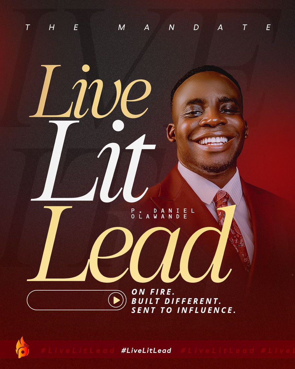 pdanielolawande's tweet photo. #LiveLitLead
#Firecarriers https://t.co/6pJKvsQSVM