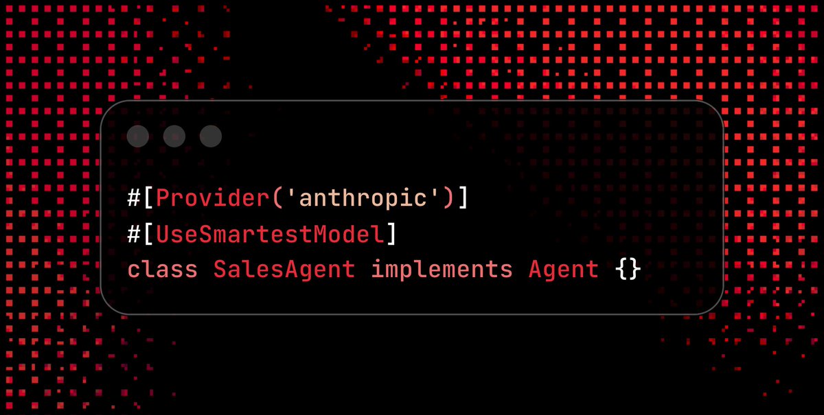 Well, that was good timing. UseSmartestModel updated to Opus 4.6 when using Anthropic. 🧠

Just `composer update`.

laravel.com/ai
