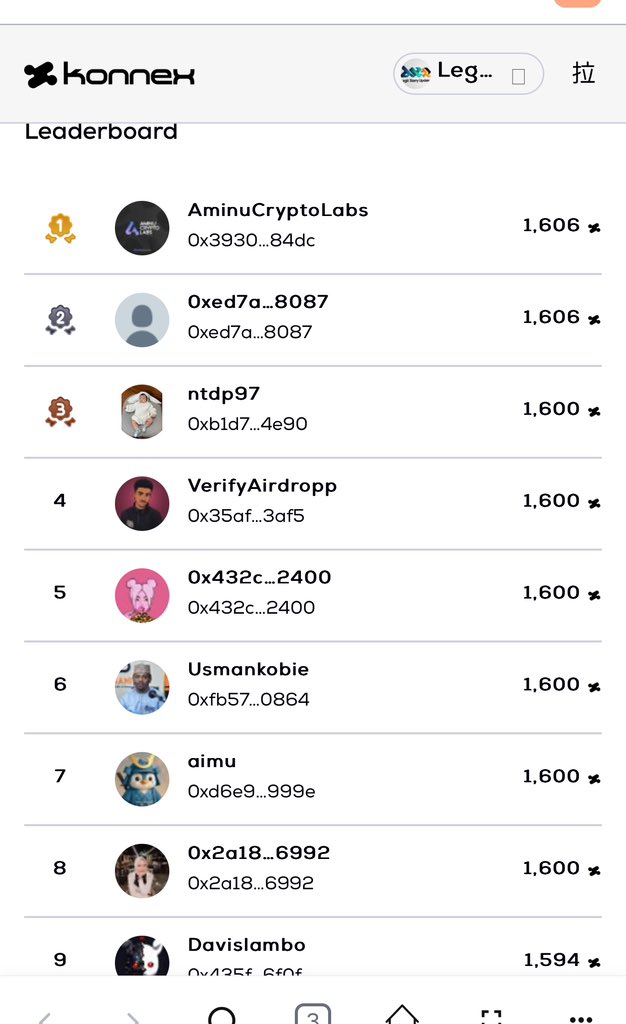 This is not hype
And you are entitled to your own decision…..
But to whom it may concern 
Try participating on <a href="/konnex_world/">Konnex</a> 
Get started here
👇👇
hub.konnex.world/points?referra…