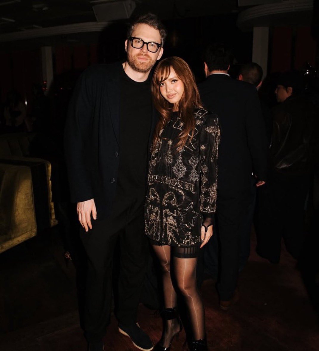 idatelalisa's tweet image. LISA with David Bernad, the producer of her upcoming Netflix romantic comedy