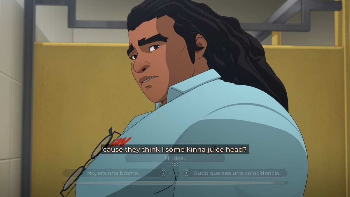 Neromancer31's tweet photo. Dear, @adhocstudio
I was playing the Dispatch version for Nintendo Switch in Spanish (I'm Spanish speaker), but I found several bugs with the subtitles. They switch inconsistently between Spanish and English and even display error messages.
Pls, fixed it as soon as possible. https://t.co/GXvtTrWI7x