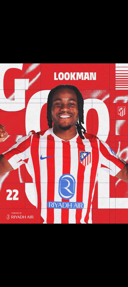 Ademola lookman scores on his debut for athletico Madrid 💚💚
What a player 🙌