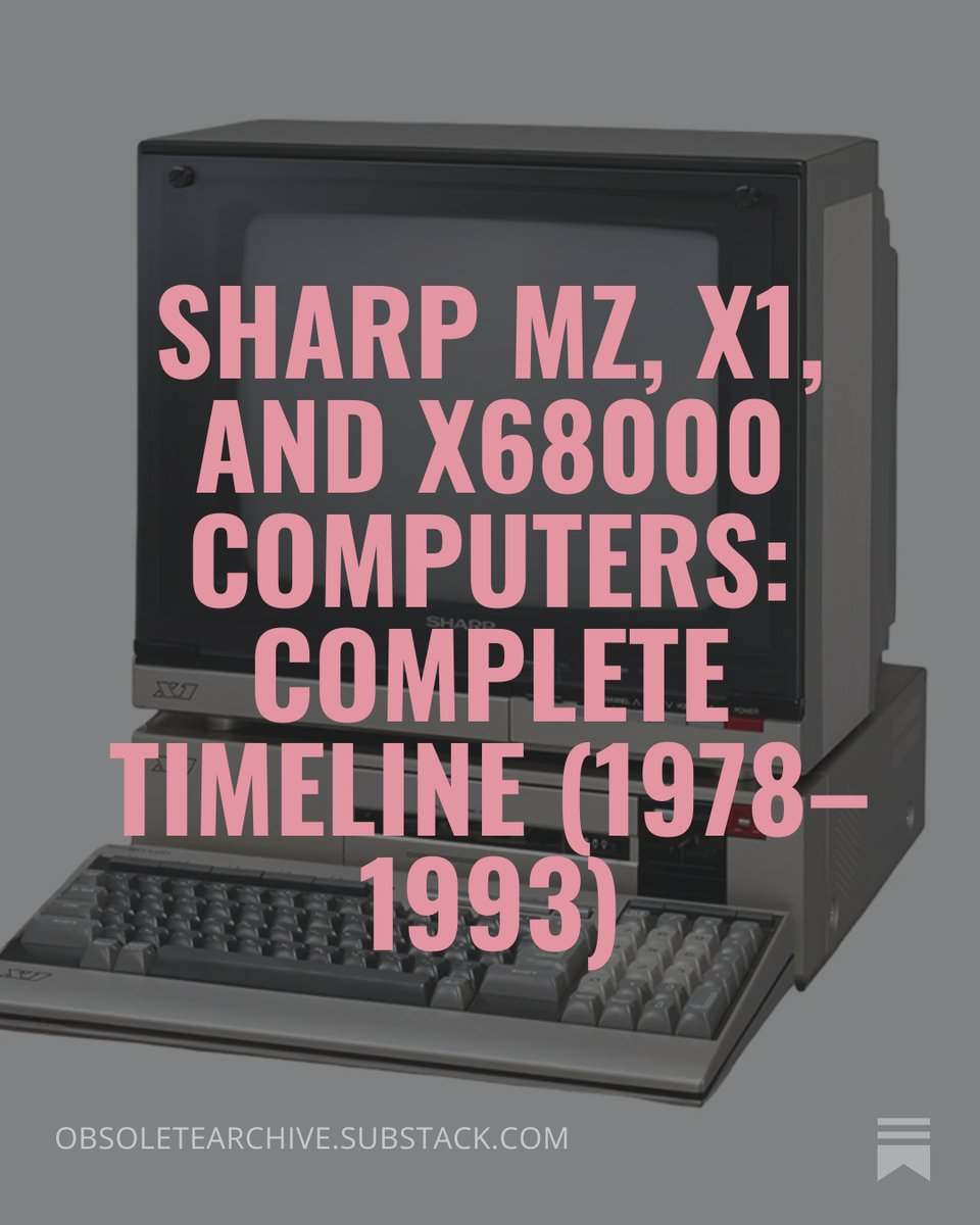 Obsolete Electronics Archive tweet media