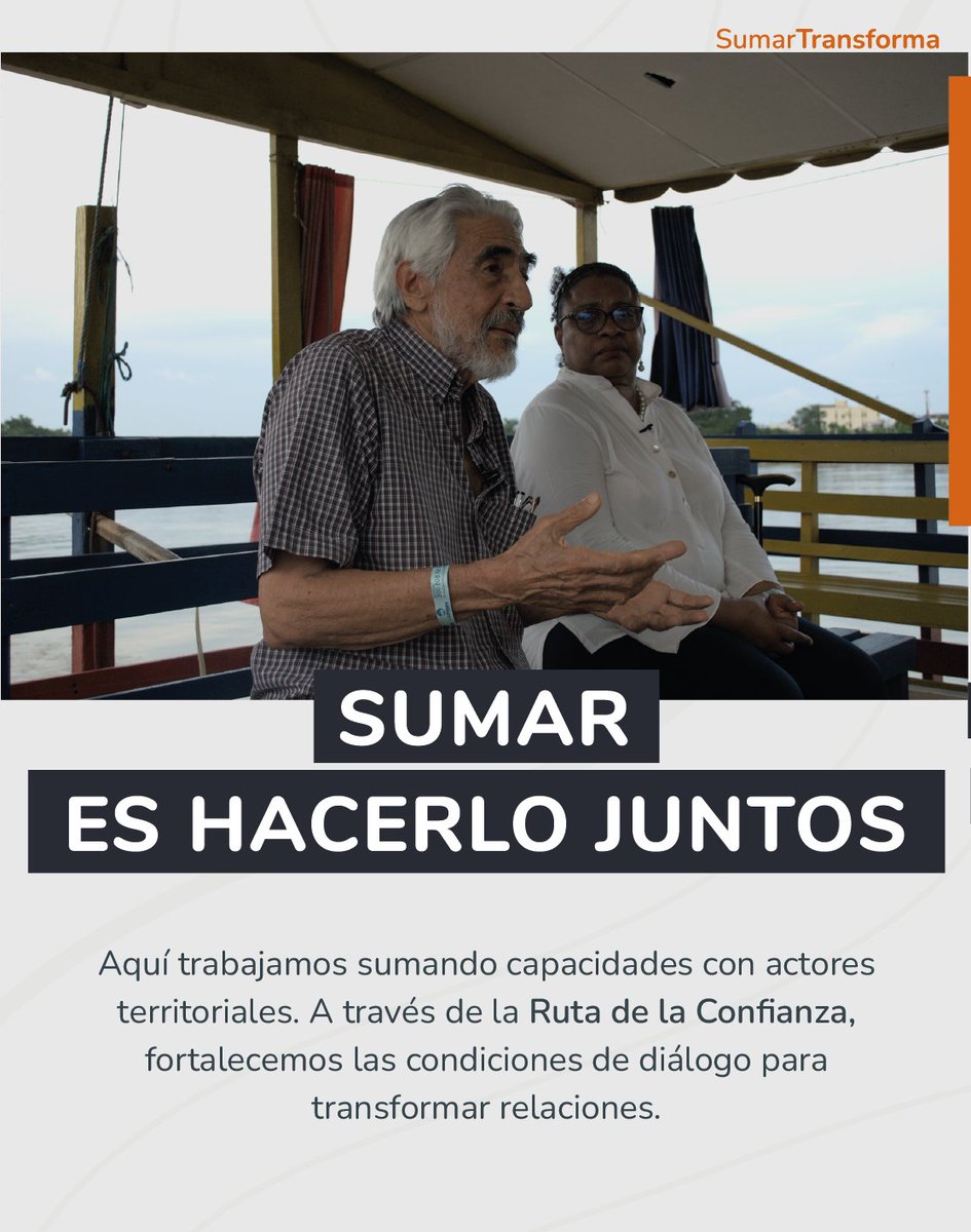ideaspaz's tweet photo. Desde la FIP sabemos que SÍ es posible abonar el camino de la paz, sumando conocimiento, capacidades y experiencias.

Somos parte de una comunidad que coopera para transformar a Colombia. nos unimos a @AFEColombia  porque creemos que Sumar Transforma.

#SumarTransforma #SomosAFE https://t.co/wXBgMnbkQm
