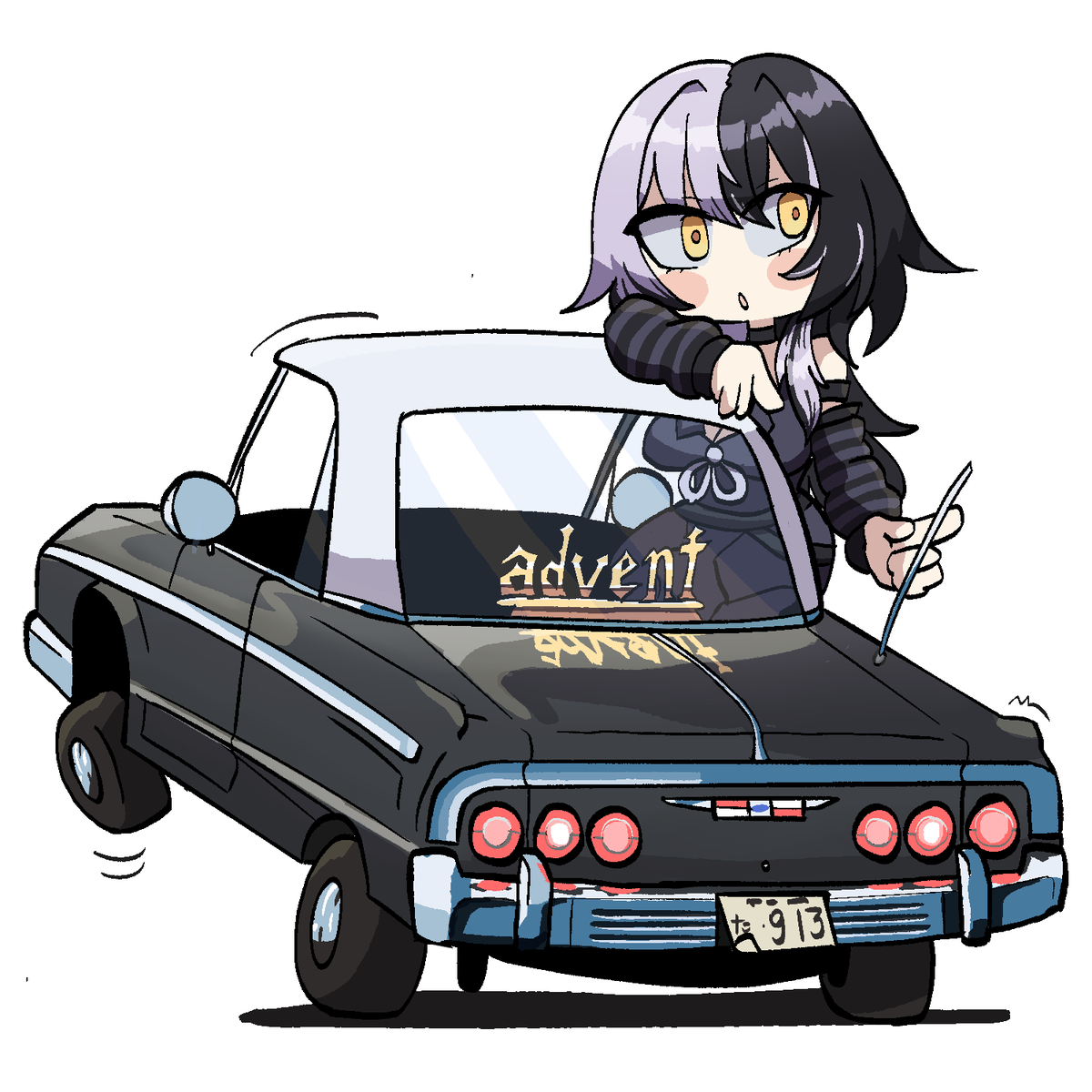 Shiorin and Chevy Impala #ShiorinSketch