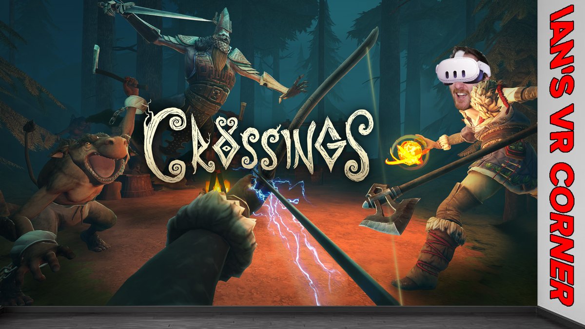 🔴GOING LIVE ASAP🔴 On this evening's live episode of VR Corner, I'm going to be checking out the upcoming PC VR version of Crossings - a game that seems to mixe the gameplay of Journey and Dark Souls! Watch here: youtube.com/live/D9sr9gBeL… or on twitch.tv/platform32