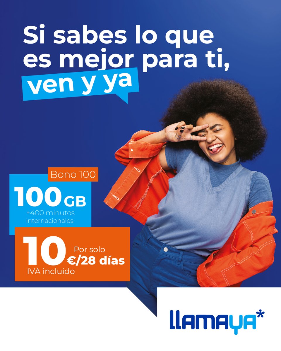 ¿Necesitas algo más para decidir que este es tu lugar? 🤗

👉 llamaya.com/tarifas-prepag…