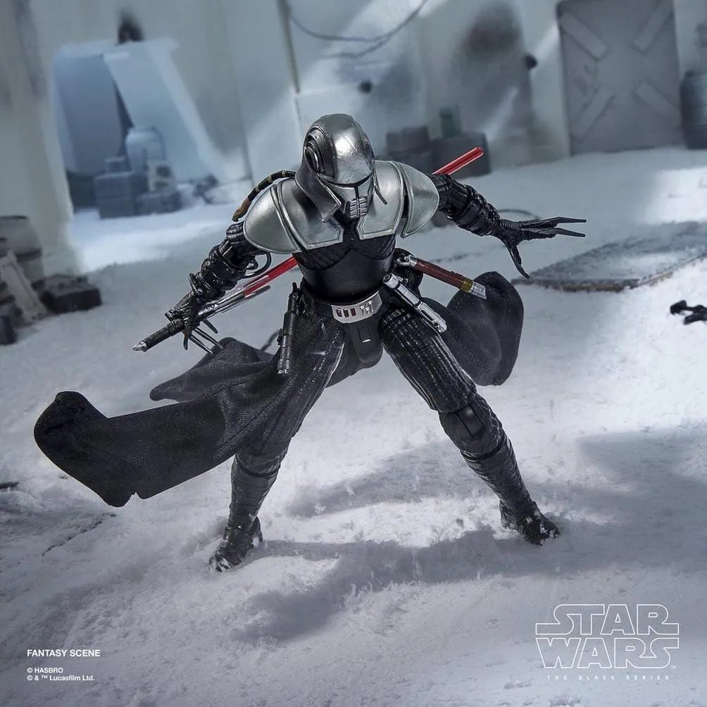 Hasbro Black Series figure of Lord Starkiller from THE FORCE UNLEASHED