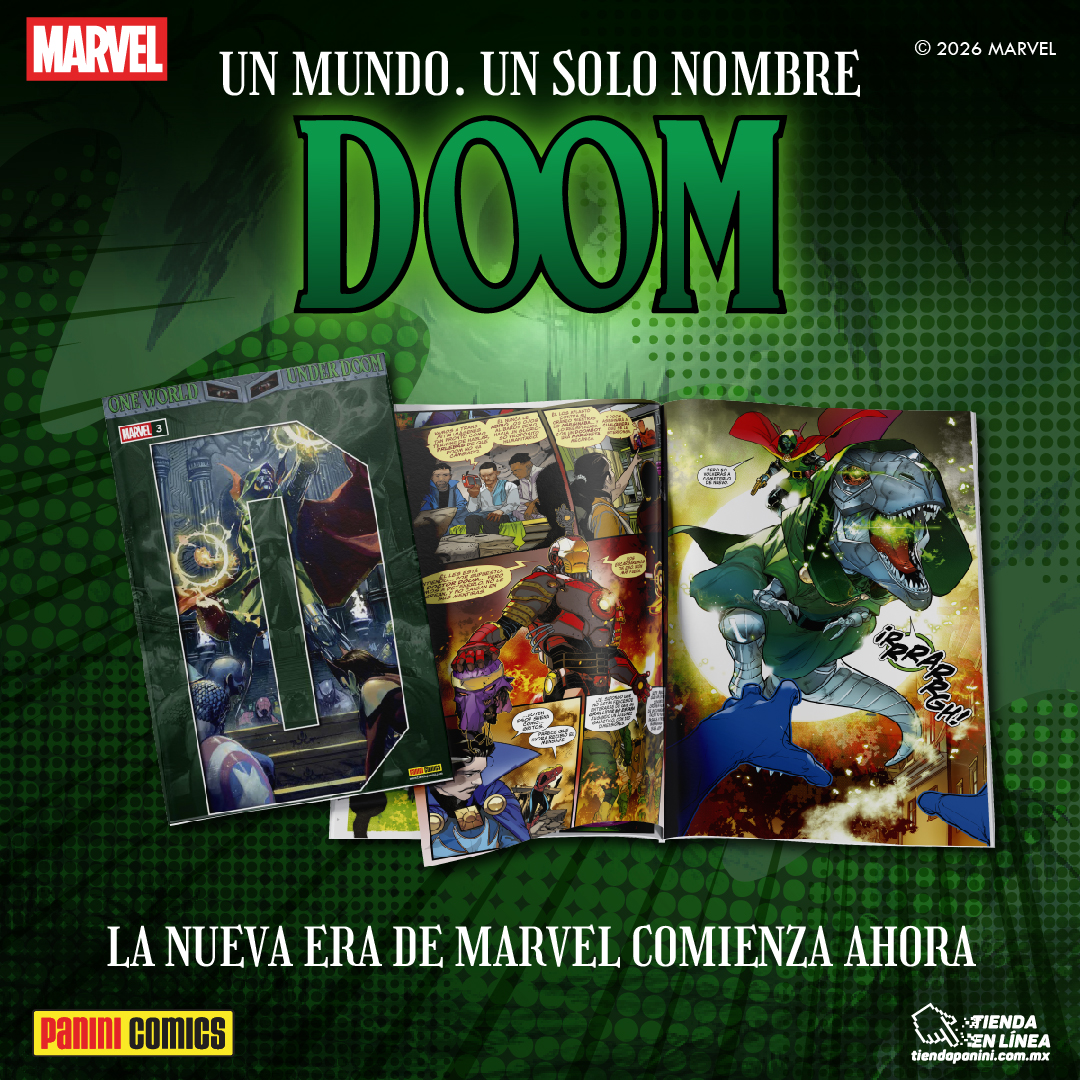 Un mundo. Un solo nombre: Doom.
La nueva era de Marvel comienza ahora.
#OneWorldUnderDoom