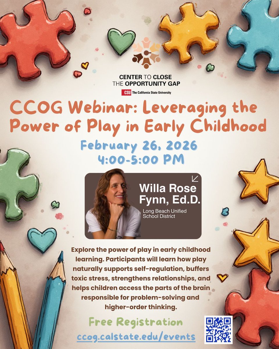 CSU Center to Close the Opportunity Gap tweet media