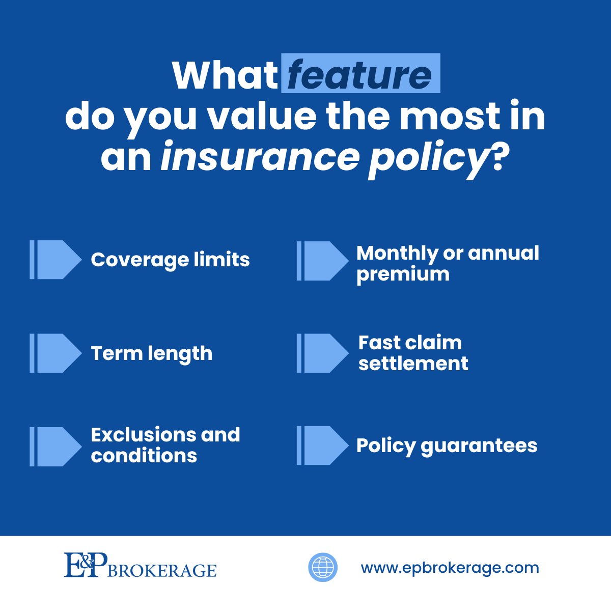 SygaInsurance's tweet image. A good insurance policy is defined by its details. Knowing what to look for makes all the difference.
👇 Which feature matters most to you?

#CoverageDetails #SmartInsurance #PolicyBenefits #epinsurance