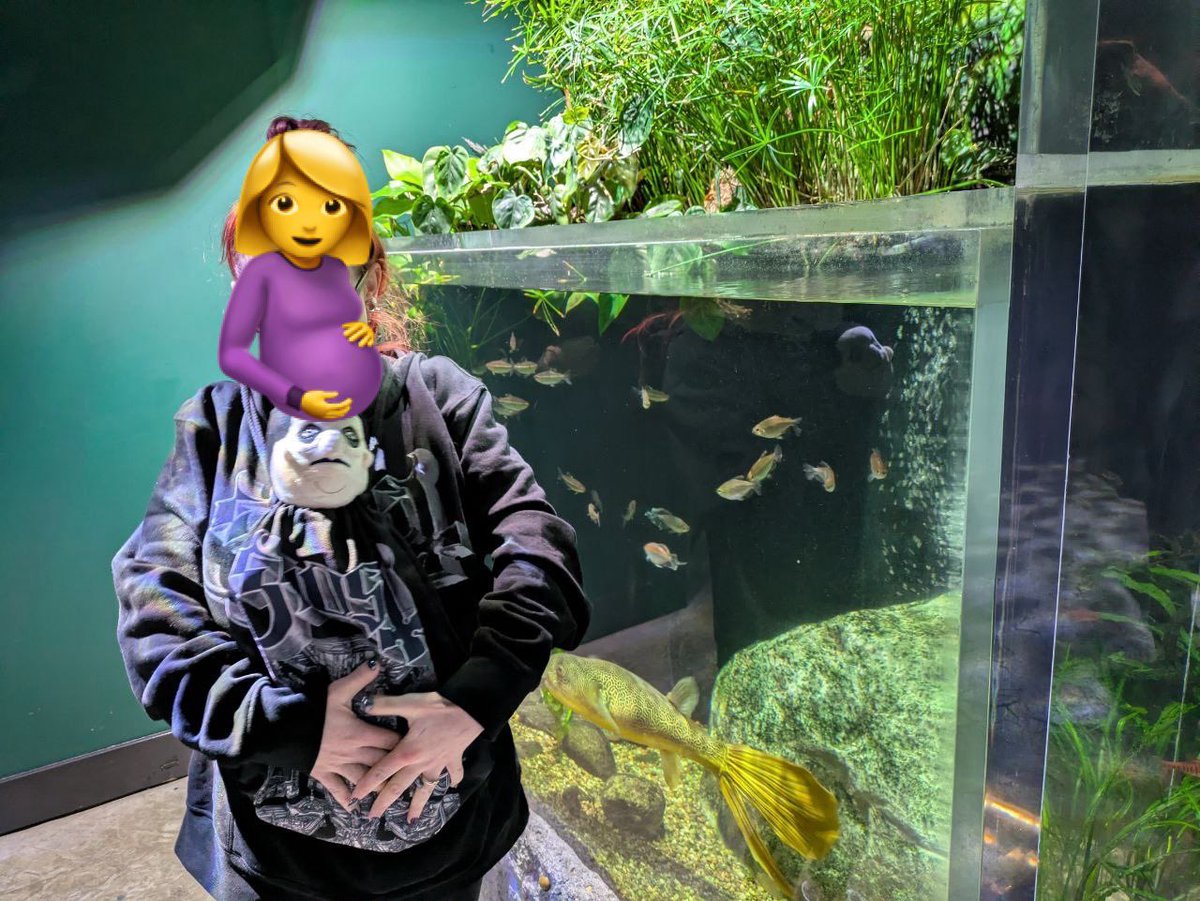 CopiaInChains's tweet image. Took Frater to the aquarium 🐠 w/ @wobbleforge

and thank you to the lovely ghesties who saw us and gave us some bracelets 🥰 mine happens to match my nails