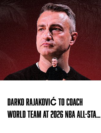 Darko Rajaković
- trener Tima sveta na All Star weekend - u
- Toronto stavlja "Ć"  na objavama iako font koji koriste ne podržava to slovo
- Sa porodicom do sada donirao 116000 $, izmedju ostalog  Dečijoj klinici Univerziteta u Beogradu. 

ovo nije vest - ovo je poštovanje 🤍