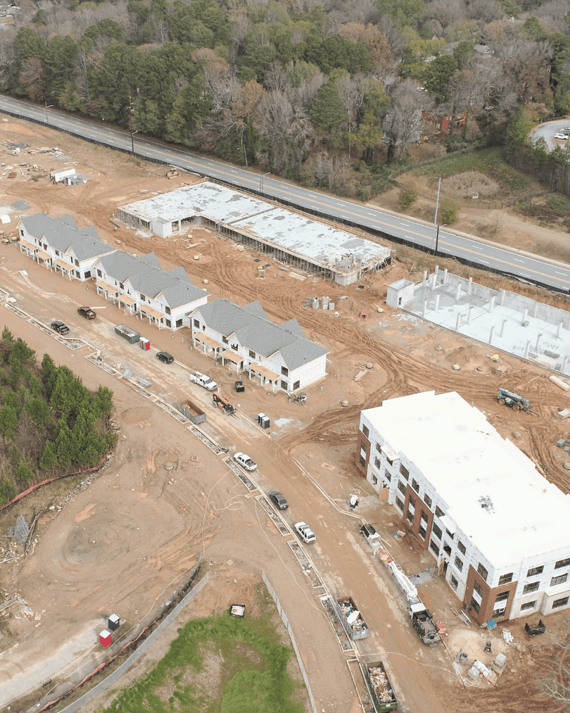 capstonebuild's tweet photo. Big things are taking shape in Atlanta, Georgia. Developed by the Atlanta Housing Authority, the City of Atlanta, McCormack Baron Salazar, and The Benoit Group, this 151-unit, six-building community will deliver one-, two-, three-, and four-bedroom residences. https://t.co/NUG8Hvhz6U