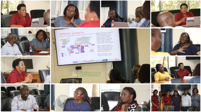 ICWEastAfrica's tweet photo. This week, ICWEA engaged @MinofHealthUG to strengthen understanding of ICWEA’s role in the #SAFEStart+ project, a community-driven initiative advancing the elimination of vertical transmission of HIV, Hepatitis B, Syphilis, Chagas &amp; Mpox.

Cc: @UNITAID | @PATHtweets @Hep_Alliance https://t.co/eLlX1S5zMT