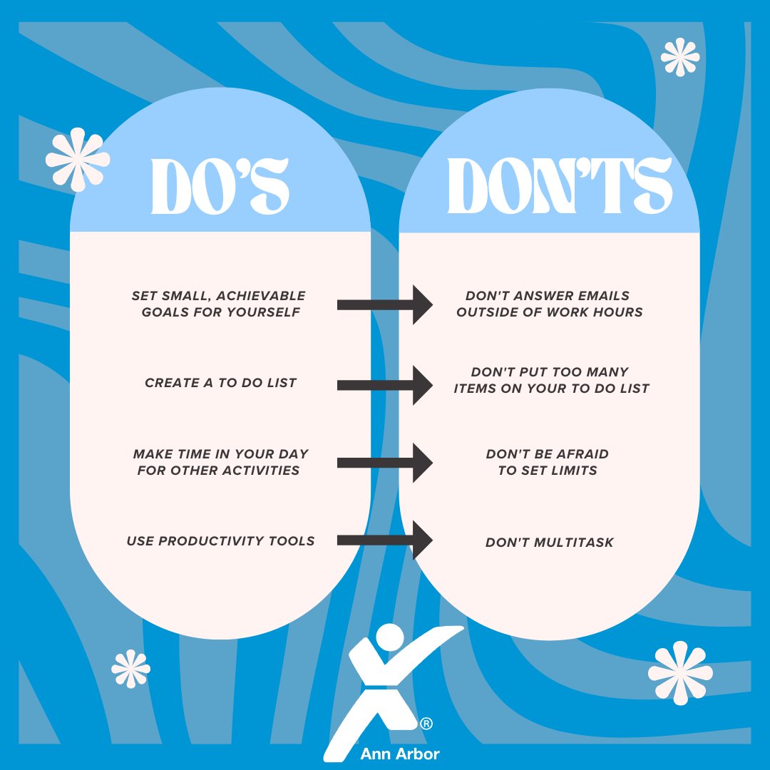 ExpressAnnArbor's tweet image. Reminder: being productive doesn’t mean being available 24/7.
Productivity isn’t about doing everything — it’s about doing the right things.

#ExpressAA #BeingProductive #TakingCareOfYourself