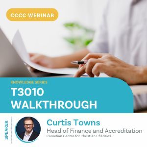 CCCCharities's tweet photo. Upcoming Webinar: T3010 Walkthrough
All registered charities must file the T3010 each year. Join Curtis Towns, Head of Finance &amp; Accreditation at CCCC, for a practical walkthrough and refresher.

🗓 Feb 18, 2026 | 2:00 pm EST
👉 Register here: https://t.co/1VS41h7Ouj 

#T3010 https://t.co/d7Zye2MuxQ