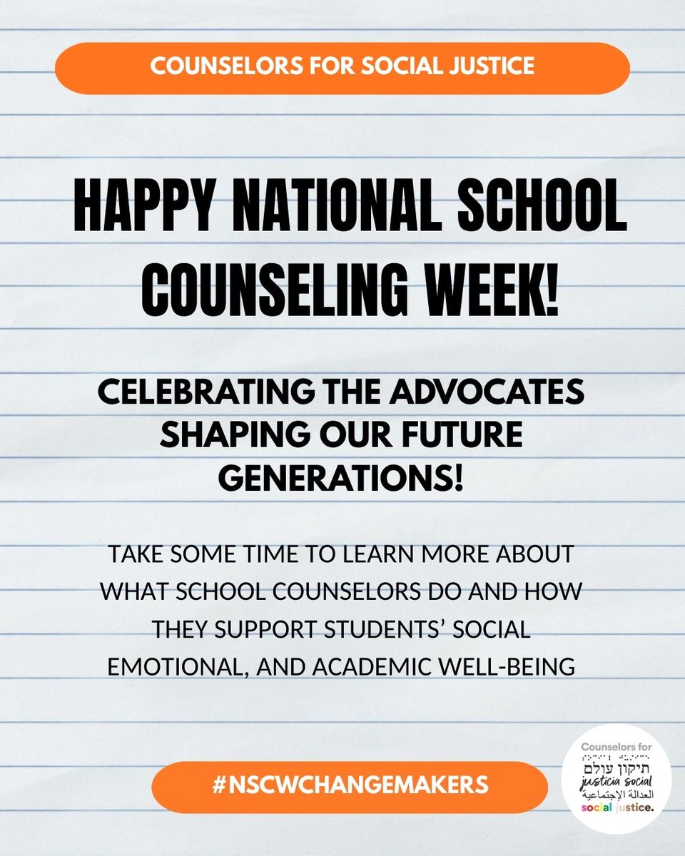 Counselors for Social Justice tweet media